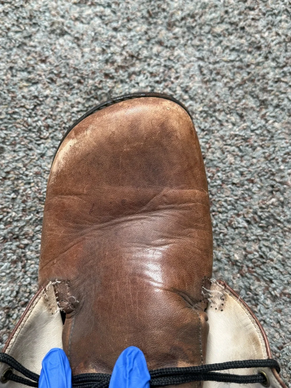 Frye Men's 10.5 D Vintage Lace Up Leather Chukka Ankle Boots Tan Brown USA